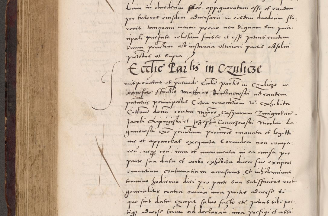Zdjęcie nr 446 dla obiektu archiwalnego: Acta actorum causarum, sentenciarum tam diffinitivarum quam interloquutoriarum, decretorum, obligationum, quietationum et constitucionum procuratorum coram reverendo domino Bartholomeo Ganthkowski cancellario Gnesnensi, archidiacono et reverendissimi in Christo patris domini Andree Dei gratia episcopi Cracoviensis vicario in spiritualibus generali Cracoviensi ad annum Domini millesimum quingentesimum quingentesimum secundum, cuius indictio decima, pontificatus Julii pape tercii, annus tercius, foeliciter continuantur.