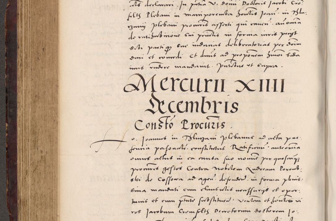 Zdjęcie nr 438 dla obiektu archiwalnego: Acta actorum causarum, sentenciarum tam diffinitivarum quam interloquutoriarum, decretorum, obligationum, quietationum et constitucionum procuratorum coram reverendo domino Bartholomeo Ganthkowski cancellario Gnesnensi, archidiacono et reverendissimi in Christo patris domini Andree Dei gratia episcopi Cracoviensis vicario in spiritualibus generali Cracoviensi ad annum Domini millesimum quingentesimum quingentesimum secundum, cuius indictio decima, pontificatus Julii pape tercii, annus tercius, foeliciter continuantur.