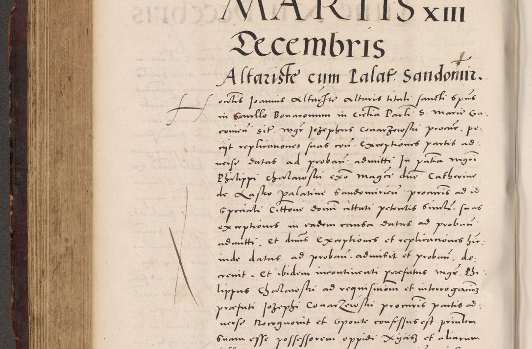 Zdjęcie nr 434 dla obiektu archiwalnego: Acta actorum causarum, sentenciarum tam diffinitivarum quam interloquutoriarum, decretorum, obligationum, quietationum et constitucionum procuratorum coram reverendo domino Bartholomeo Ganthkowski cancellario Gnesnensi, archidiacono et reverendissimi in Christo patris domini Andree Dei gratia episcopi Cracoviensis vicario in spiritualibus generali Cracoviensi ad annum Domini millesimum quingentesimum quingentesimum secundum, cuius indictio decima, pontificatus Julii pape tercii, annus tercius, foeliciter continuantur.