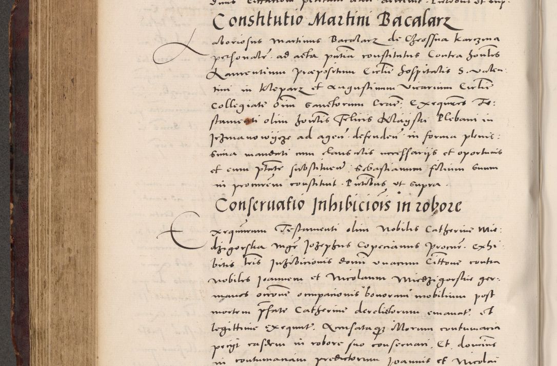 Zdjęcie nr 436 dla obiektu archiwalnego: Acta actorum causarum, sentenciarum tam diffinitivarum quam interloquutoriarum, decretorum, obligationum, quietationum et constitucionum procuratorum coram reverendo domino Bartholomeo Ganthkowski cancellario Gnesnensi, archidiacono et reverendissimi in Christo patris domini Andree Dei gratia episcopi Cracoviensis vicario in spiritualibus generali Cracoviensi ad annum Domini millesimum quingentesimum quingentesimum secundum, cuius indictio decima, pontificatus Julii pape tercii, annus tercius, foeliciter continuantur.