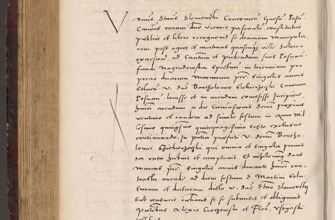 Zdjęcie nr 432 dla obiektu archiwalnego: Acta actorum causarum, sentenciarum tam diffinitivarum quam interloquutoriarum, decretorum, obligationum, quietationum et constitucionum procuratorum coram reverendo domino Bartholomeo Ganthkowski cancellario Gnesnensi, archidiacono et reverendissimi in Christo patris domini Andree Dei gratia episcopi Cracoviensis vicario in spiritualibus generali Cracoviensi ad annum Domini millesimum quingentesimum quingentesimum secundum, cuius indictio decima, pontificatus Julii pape tercii, annus tercius, foeliciter continuantur.