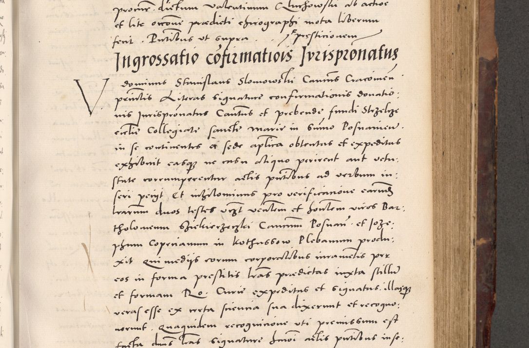 Zdjęcie nr 429 dla obiektu archiwalnego: Acta actorum causarum, sentenciarum tam diffinitivarum quam interloquutoriarum, decretorum, obligationum, quietationum et constitucionum procuratorum coram reverendo domino Bartholomeo Ganthkowski cancellario Gnesnensi, archidiacono et reverendissimi in Christo patris domini Andree Dei gratia episcopi Cracoviensis vicario in spiritualibus generali Cracoviensi ad annum Domini millesimum quingentesimum quingentesimum secundum, cuius indictio decima, pontificatus Julii pape tercii, annus tercius, foeliciter continuantur.