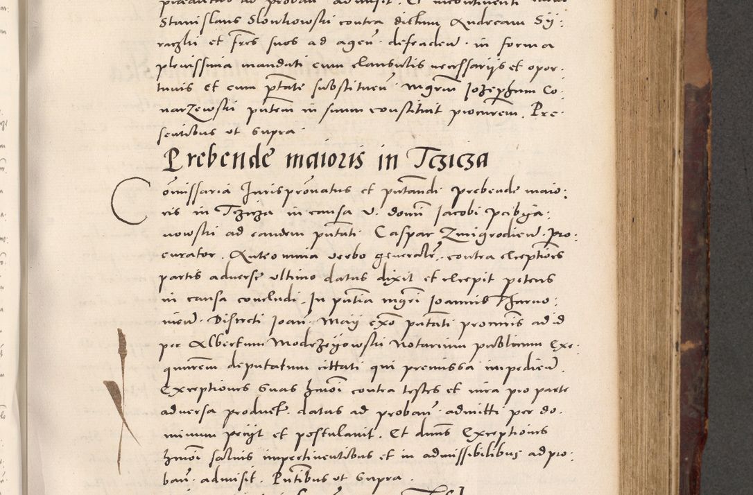 Zdjęcie nr 425 dla obiektu archiwalnego: Acta actorum causarum, sentenciarum tam diffinitivarum quam interloquutoriarum, decretorum, obligationum, quietationum et constitucionum procuratorum coram reverendo domino Bartholomeo Ganthkowski cancellario Gnesnensi, archidiacono et reverendissimi in Christo patris domini Andree Dei gratia episcopi Cracoviensis vicario in spiritualibus generali Cracoviensi ad annum Domini millesimum quingentesimum quingentesimum secundum, cuius indictio decima, pontificatus Julii pape tercii, annus tercius, foeliciter continuantur.