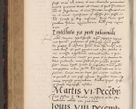 Zdjęcie nr 420 dla obiektu archiwalnego: Acta actorum causarum, sentenciarum tam diffinitivarum quam interloquutoriarum, decretorum, obligationum, quietationum et constitucionum procuratorum coram reverendo domino Bartholomeo Ganthkowski cancellario Gnesnensi, archidiacono et reverendissimi in Christo patris domini Andree Dei gratia episcopi Cracoviensis vicario in spiritualibus generali Cracoviensi ad annum Domini millesimum quingentesimum quingentesimum secundum, cuius indictio decima, pontificatus Julii pape tercii, annus tercius, foeliciter continuantur.