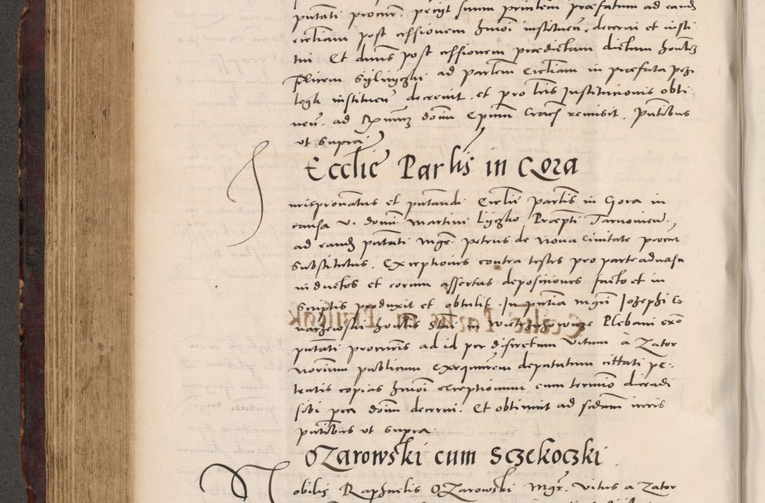 Zdjęcie nr 408 dla obiektu archiwalnego: Acta actorum causarum, sentenciarum tam diffinitivarum quam interloquutoriarum, decretorum, obligationum, quietationum et constitucionum procuratorum coram reverendo domino Bartholomeo Ganthkowski cancellario Gnesnensi, archidiacono et reverendissimi in Christo patris domini Andree Dei gratia episcopi Cracoviensis vicario in spiritualibus generali Cracoviensi ad annum Domini millesimum quingentesimum quingentesimum secundum, cuius indictio decima, pontificatus Julii pape tercii, annus tercius, foeliciter continuantur.