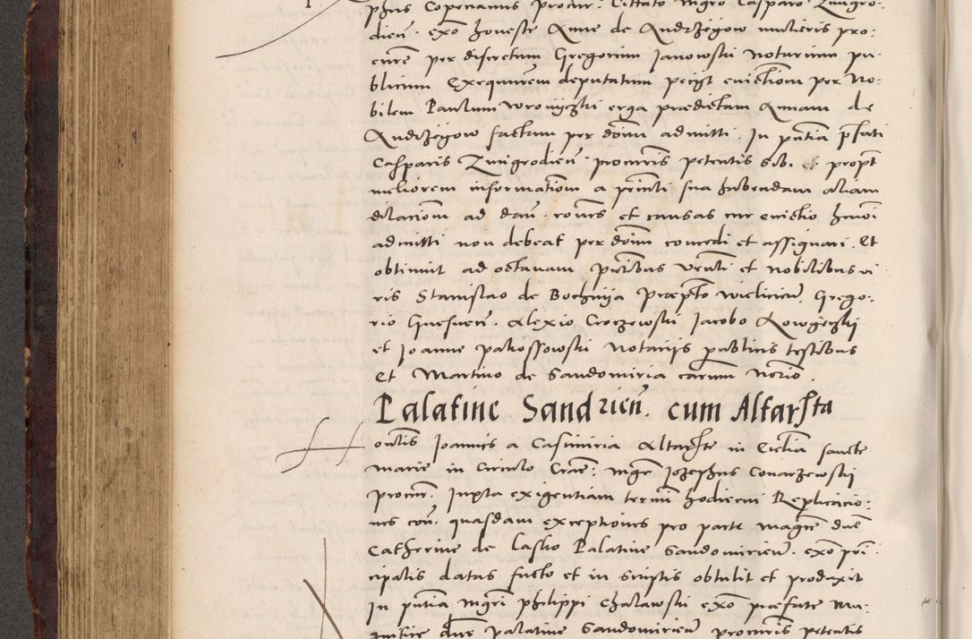 Zdjęcie nr 412 dla obiektu archiwalnego: Acta actorum causarum, sentenciarum tam diffinitivarum quam interloquutoriarum, decretorum, obligationum, quietationum et constitucionum procuratorum coram reverendo domino Bartholomeo Ganthkowski cancellario Gnesnensi, archidiacono et reverendissimi in Christo patris domini Andree Dei gratia episcopi Cracoviensis vicario in spiritualibus generali Cracoviensi ad annum Domini millesimum quingentesimum quingentesimum secundum, cuius indictio decima, pontificatus Julii pape tercii, annus tercius, foeliciter continuantur.