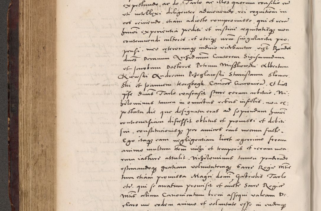 Zdjęcie nr 410 dla obiektu archiwalnego: Acta actorum causarum, sentenciarum tam diffinitivarum quam interloquutoriarum, decretorum, obligationum, quietationum et constitucionum procuratorum coram reverendo domino Bartholomeo Ganthkowski cancellario Gnesnensi, archidiacono et reverendissimi in Christo patris domini Andree Dei gratia episcopi Cracoviensis vicario in spiritualibus generali Cracoviensi ad annum Domini millesimum quingentesimum quingentesimum secundum, cuius indictio decima, pontificatus Julii pape tercii, annus tercius, foeliciter continuantur.