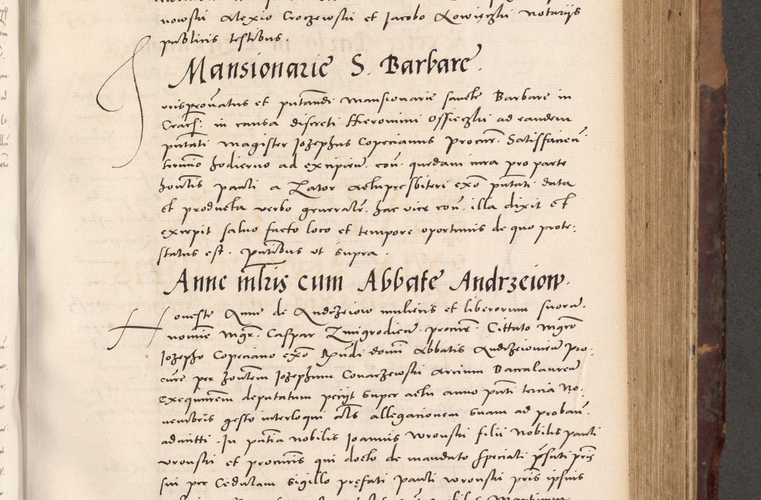 Zdjęcie nr 397 dla obiektu archiwalnego: Acta actorum causarum, sentenciarum tam diffinitivarum quam interloquutoriarum, decretorum, obligationum, quietationum et constitucionum procuratorum coram reverendo domino Bartholomeo Ganthkowski cancellario Gnesnensi, archidiacono et reverendissimi in Christo patris domini Andree Dei gratia episcopi Cracoviensis vicario in spiritualibus generali Cracoviensi ad annum Domini millesimum quingentesimum quingentesimum secundum, cuius indictio decima, pontificatus Julii pape tercii, annus tercius, foeliciter continuantur.