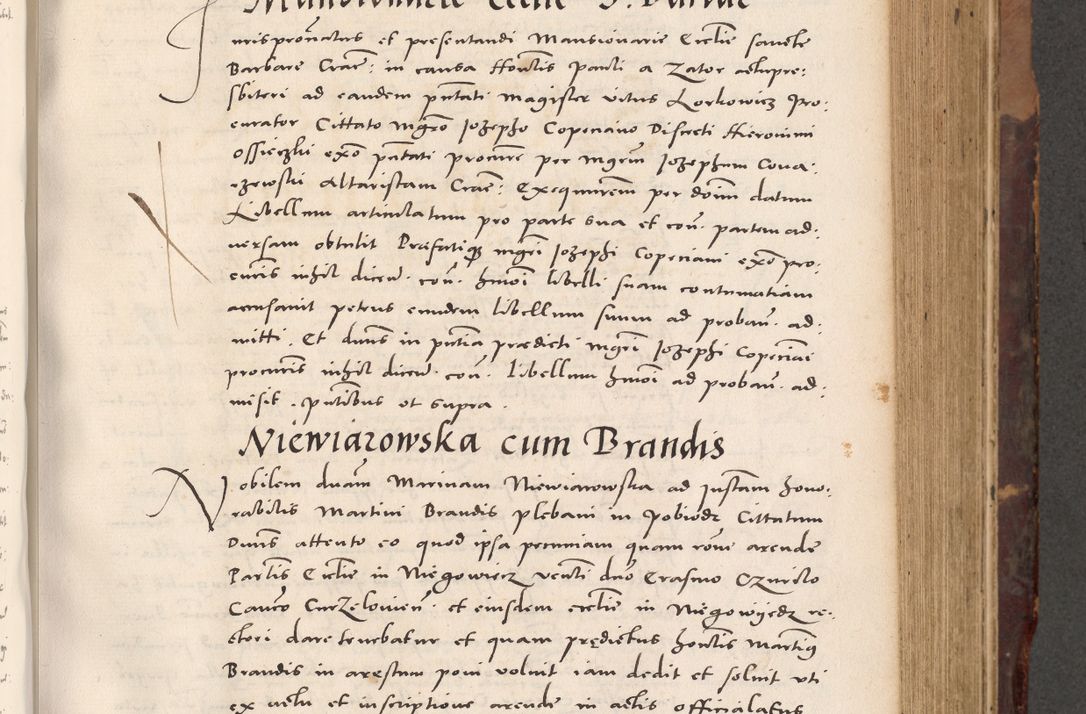 Zdjęcie nr 385 dla obiektu archiwalnego: Acta actorum causarum, sentenciarum tam diffinitivarum quam interloquutoriarum, decretorum, obligationum, quietationum et constitucionum procuratorum coram reverendo domino Bartholomeo Ganthkowski cancellario Gnesnensi, archidiacono et reverendissimi in Christo patris domini Andree Dei gratia episcopi Cracoviensis vicario in spiritualibus generali Cracoviensi ad annum Domini millesimum quingentesimum quingentesimum secundum, cuius indictio decima, pontificatus Julii pape tercii, annus tercius, foeliciter continuantur.