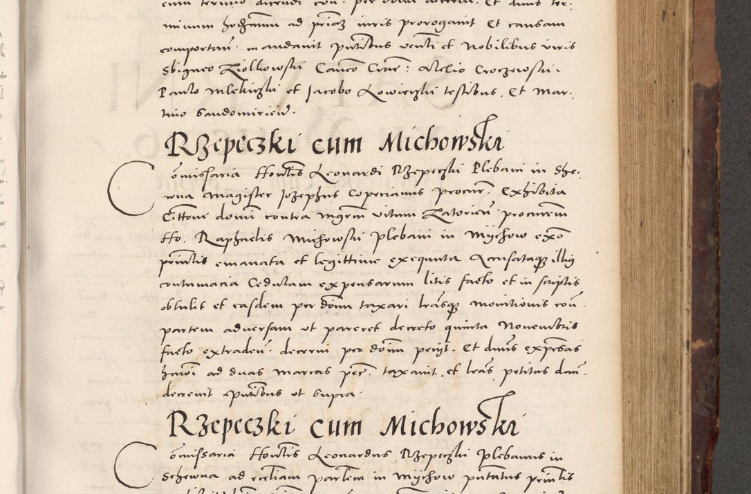 Zdjęcie nr 383 dla obiektu archiwalnego: Acta actorum causarum, sentenciarum tam diffinitivarum quam interloquutoriarum, decretorum, obligationum, quietationum et constitucionum procuratorum coram reverendo domino Bartholomeo Ganthkowski cancellario Gnesnensi, archidiacono et reverendissimi in Christo patris domini Andree Dei gratia episcopi Cracoviensis vicario in spiritualibus generali Cracoviensi ad annum Domini millesimum quingentesimum quingentesimum secundum, cuius indictio decima, pontificatus Julii pape tercii, annus tercius, foeliciter continuantur.