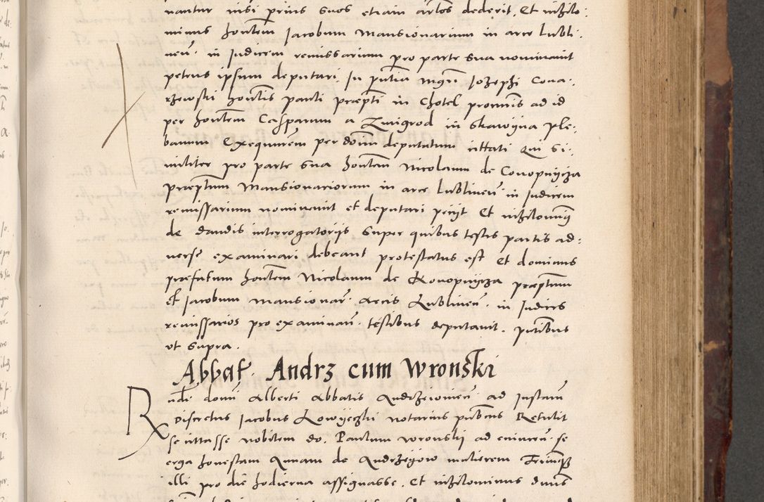 Zdjęcie nr 379 dla obiektu archiwalnego: Acta actorum causarum, sentenciarum tam diffinitivarum quam interloquutoriarum, decretorum, obligationum, quietationum et constitucionum procuratorum coram reverendo domino Bartholomeo Ganthkowski cancellario Gnesnensi, archidiacono et reverendissimi in Christo patris domini Andree Dei gratia episcopi Cracoviensis vicario in spiritualibus generali Cracoviensi ad annum Domini millesimum quingentesimum quingentesimum secundum, cuius indictio decima, pontificatus Julii pape tercii, annus tercius, foeliciter continuantur.