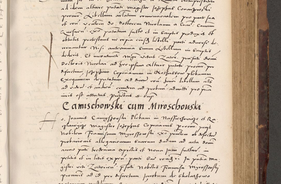 Zdjęcie nr 377 dla obiektu archiwalnego: Acta actorum causarum, sentenciarum tam diffinitivarum quam interloquutoriarum, decretorum, obligationum, quietationum et constitucionum procuratorum coram reverendo domino Bartholomeo Ganthkowski cancellario Gnesnensi, archidiacono et reverendissimi in Christo patris domini Andree Dei gratia episcopi Cracoviensis vicario in spiritualibus generali Cracoviensi ad annum Domini millesimum quingentesimum quingentesimum secundum, cuius indictio decima, pontificatus Julii pape tercii, annus tercius, foeliciter continuantur.