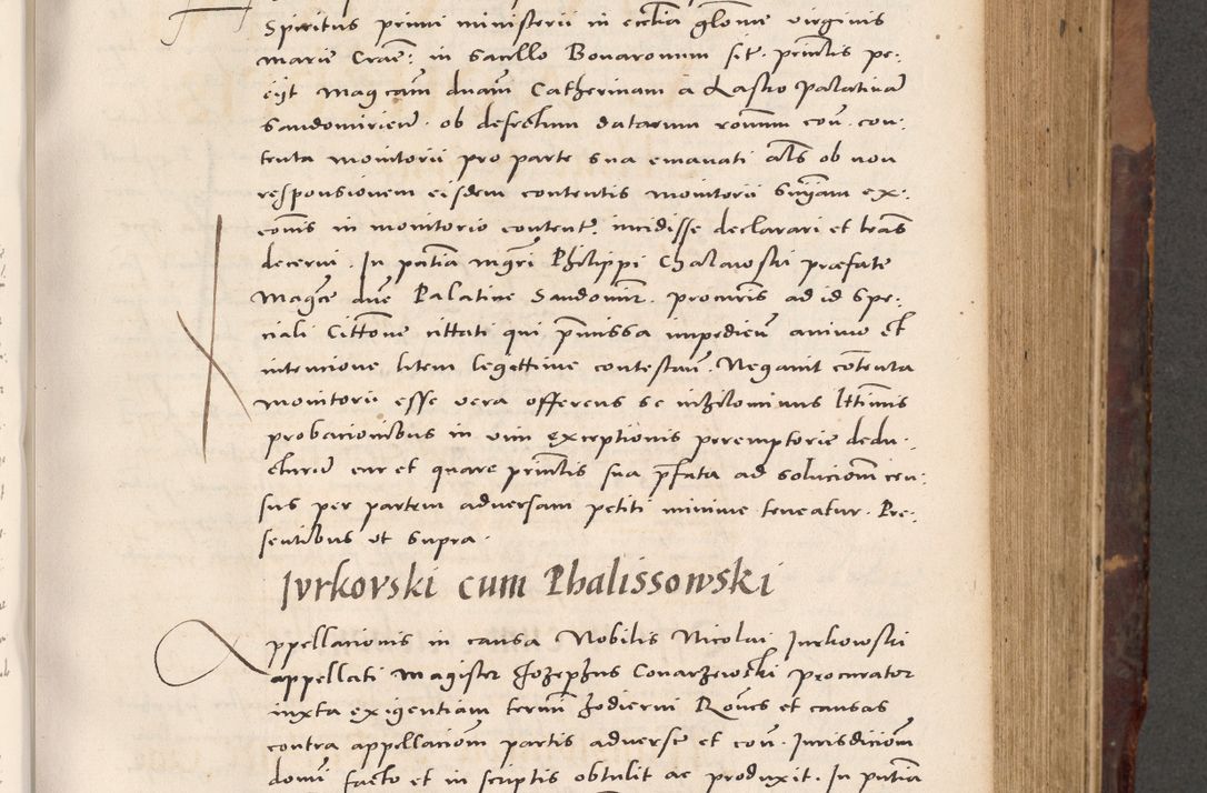 Zdjęcie nr 375 dla obiektu archiwalnego: Acta actorum causarum, sentenciarum tam diffinitivarum quam interloquutoriarum, decretorum, obligationum, quietationum et constitucionum procuratorum coram reverendo domino Bartholomeo Ganthkowski cancellario Gnesnensi, archidiacono et reverendissimi in Christo patris domini Andree Dei gratia episcopi Cracoviensis vicario in spiritualibus generali Cracoviensi ad annum Domini millesimum quingentesimum quingentesimum secundum, cuius indictio decima, pontificatus Julii pape tercii, annus tercius, foeliciter continuantur.