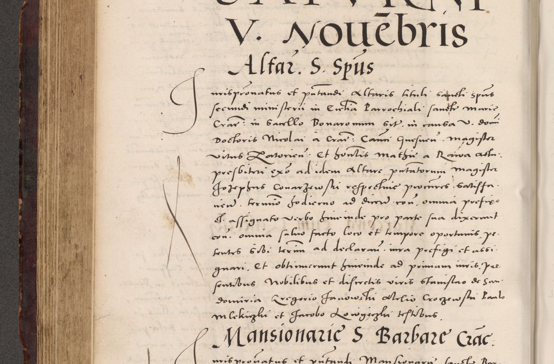 Zdjęcie nr 374 dla obiektu archiwalnego: Acta actorum causarum, sentenciarum tam diffinitivarum quam interloquutoriarum, decretorum, obligationum, quietationum et constitucionum procuratorum coram reverendo domino Bartholomeo Ganthkowski cancellario Gnesnensi, archidiacono et reverendissimi in Christo patris domini Andree Dei gratia episcopi Cracoviensis vicario in spiritualibus generali Cracoviensi ad annum Domini millesimum quingentesimum quingentesimum secundum, cuius indictio decima, pontificatus Julii pape tercii, annus tercius, foeliciter continuantur.