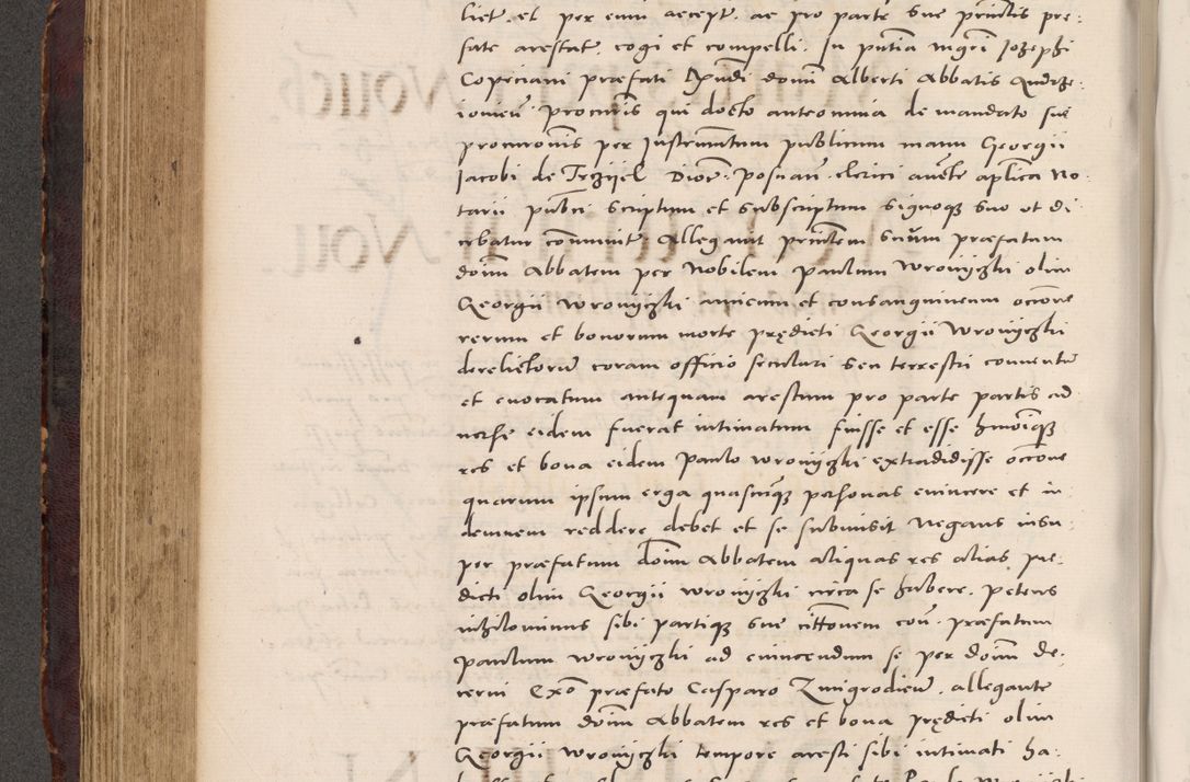 Zdjęcie nr 372 dla obiektu archiwalnego: Acta actorum causarum, sentenciarum tam diffinitivarum quam interloquutoriarum, decretorum, obligationum, quietationum et constitucionum procuratorum coram reverendo domino Bartholomeo Ganthkowski cancellario Gnesnensi, archidiacono et reverendissimi in Christo patris domini Andree Dei gratia episcopi Cracoviensis vicario in spiritualibus generali Cracoviensi ad annum Domini millesimum quingentesimum quingentesimum secundum, cuius indictio decima, pontificatus Julii pape tercii, annus tercius, foeliciter continuantur.
