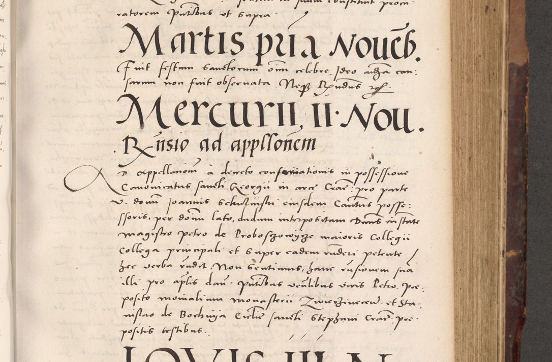Zdjęcie nr 371 dla obiektu archiwalnego: Acta actorum causarum, sentenciarum tam diffinitivarum quam interloquutoriarum, decretorum, obligationum, quietationum et constitucionum procuratorum coram reverendo domino Bartholomeo Ganthkowski cancellario Gnesnensi, archidiacono et reverendissimi in Christo patris domini Andree Dei gratia episcopi Cracoviensis vicario in spiritualibus generali Cracoviensi ad annum Domini millesimum quingentesimum quingentesimum secundum, cuius indictio decima, pontificatus Julii pape tercii, annus tercius, foeliciter continuantur.