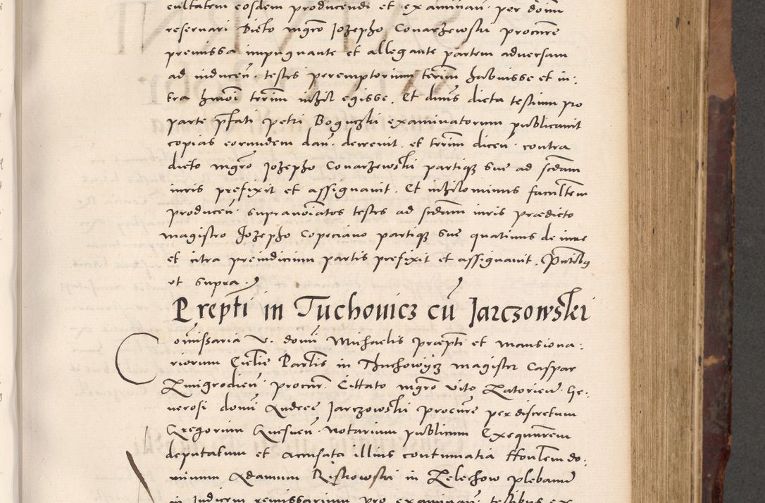 Zdjęcie nr 367 dla obiektu archiwalnego: Acta actorum causarum, sentenciarum tam diffinitivarum quam interloquutoriarum, decretorum, obligationum, quietationum et constitucionum procuratorum coram reverendo domino Bartholomeo Ganthkowski cancellario Gnesnensi, archidiacono et reverendissimi in Christo patris domini Andree Dei gratia episcopi Cracoviensis vicario in spiritualibus generali Cracoviensi ad annum Domini millesimum quingentesimum quingentesimum secundum, cuius indictio decima, pontificatus Julii pape tercii, annus tercius, foeliciter continuantur.