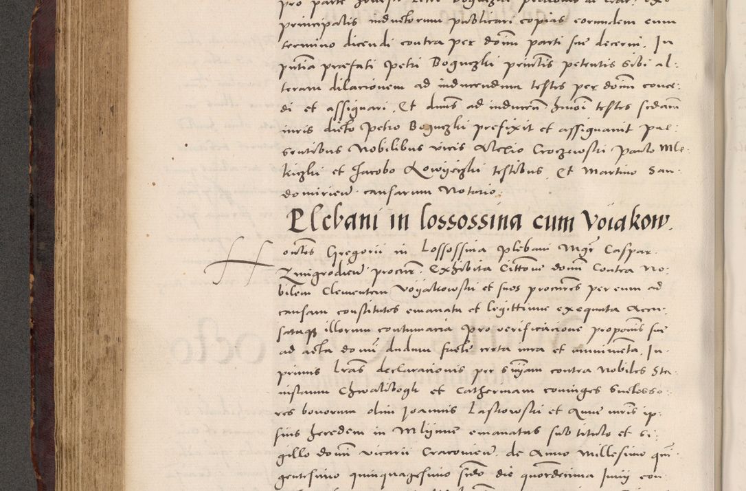 Zdjęcie nr 354 dla obiektu archiwalnego: Acta actorum causarum, sentenciarum tam diffinitivarum quam interloquutoriarum, decretorum, obligationum, quietationum et constitucionum procuratorum coram reverendo domino Bartholomeo Ganthkowski cancellario Gnesnensi, archidiacono et reverendissimi in Christo patris domini Andree Dei gratia episcopi Cracoviensis vicario in spiritualibus generali Cracoviensi ad annum Domini millesimum quingentesimum quingentesimum secundum, cuius indictio decima, pontificatus Julii pape tercii, annus tercius, foeliciter continuantur.