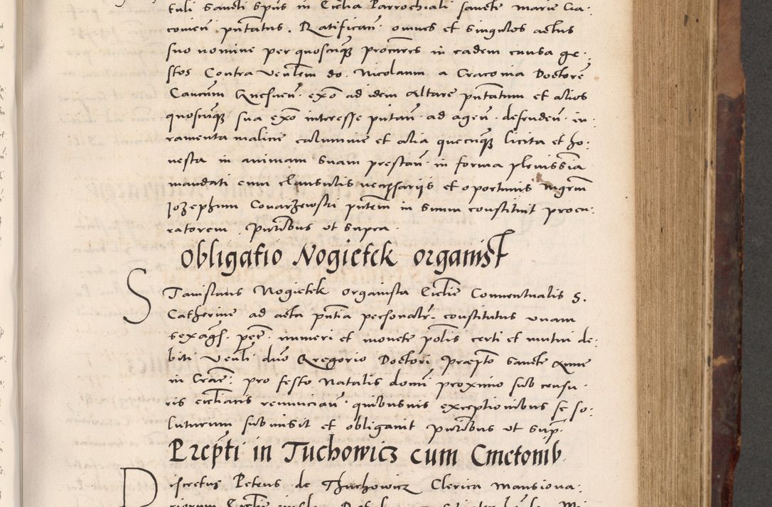 Zdjęcie nr 357 dla obiektu archiwalnego: Acta actorum causarum, sentenciarum tam diffinitivarum quam interloquutoriarum, decretorum, obligationum, quietationum et constitucionum procuratorum coram reverendo domino Bartholomeo Ganthkowski cancellario Gnesnensi, archidiacono et reverendissimi in Christo patris domini Andree Dei gratia episcopi Cracoviensis vicario in spiritualibus generali Cracoviensi ad annum Domini millesimum quingentesimum quingentesimum secundum, cuius indictio decima, pontificatus Julii pape tercii, annus tercius, foeliciter continuantur.