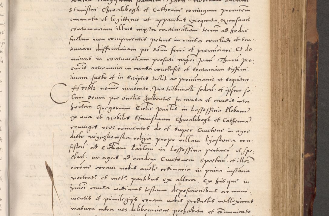 Zdjęcie nr 351 dla obiektu archiwalnego: Acta actorum causarum, sentenciarum tam diffinitivarum quam interloquutoriarum, decretorum, obligationum, quietationum et constitucionum procuratorum coram reverendo domino Bartholomeo Ganthkowski cancellario Gnesnensi, archidiacono et reverendissimi in Christo patris domini Andree Dei gratia episcopi Cracoviensis vicario in spiritualibus generali Cracoviensi ad annum Domini millesimum quingentesimum quingentesimum secundum, cuius indictio decima, pontificatus Julii pape tercii, annus tercius, foeliciter continuantur.