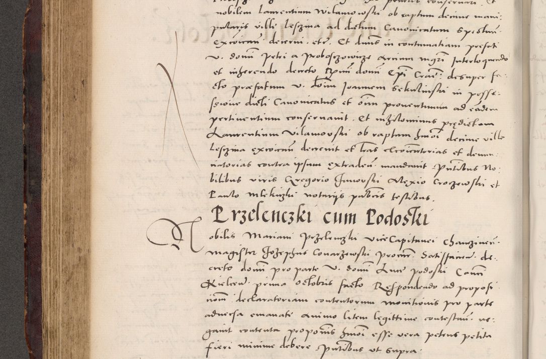 Zdjęcie nr 340 dla obiektu archiwalnego: Acta actorum causarum, sentenciarum tam diffinitivarum quam interloquutoriarum, decretorum, obligationum, quietationum et constitucionum procuratorum coram reverendo domino Bartholomeo Ganthkowski cancellario Gnesnensi, archidiacono et reverendissimi in Christo patris domini Andree Dei gratia episcopi Cracoviensis vicario in spiritualibus generali Cracoviensi ad annum Domini millesimum quingentesimum quingentesimum secundum, cuius indictio decima, pontificatus Julii pape tercii, annus tercius, foeliciter continuantur.