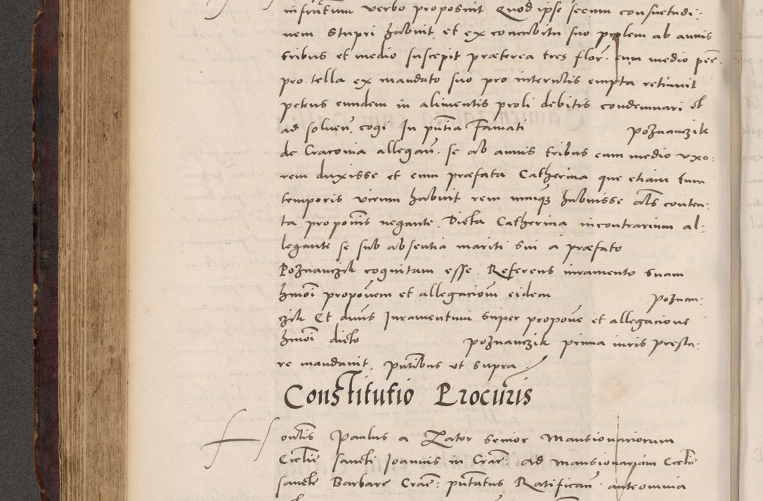 Zdjęcie nr 342 dla obiektu archiwalnego: Acta actorum causarum, sentenciarum tam diffinitivarum quam interloquutoriarum, decretorum, obligationum, quietationum et constitucionum procuratorum coram reverendo domino Bartholomeo Ganthkowski cancellario Gnesnensi, archidiacono et reverendissimi in Christo patris domini Andree Dei gratia episcopi Cracoviensis vicario in spiritualibus generali Cracoviensi ad annum Domini millesimum quingentesimum quingentesimum secundum, cuius indictio decima, pontificatus Julii pape tercii, annus tercius, foeliciter continuantur.