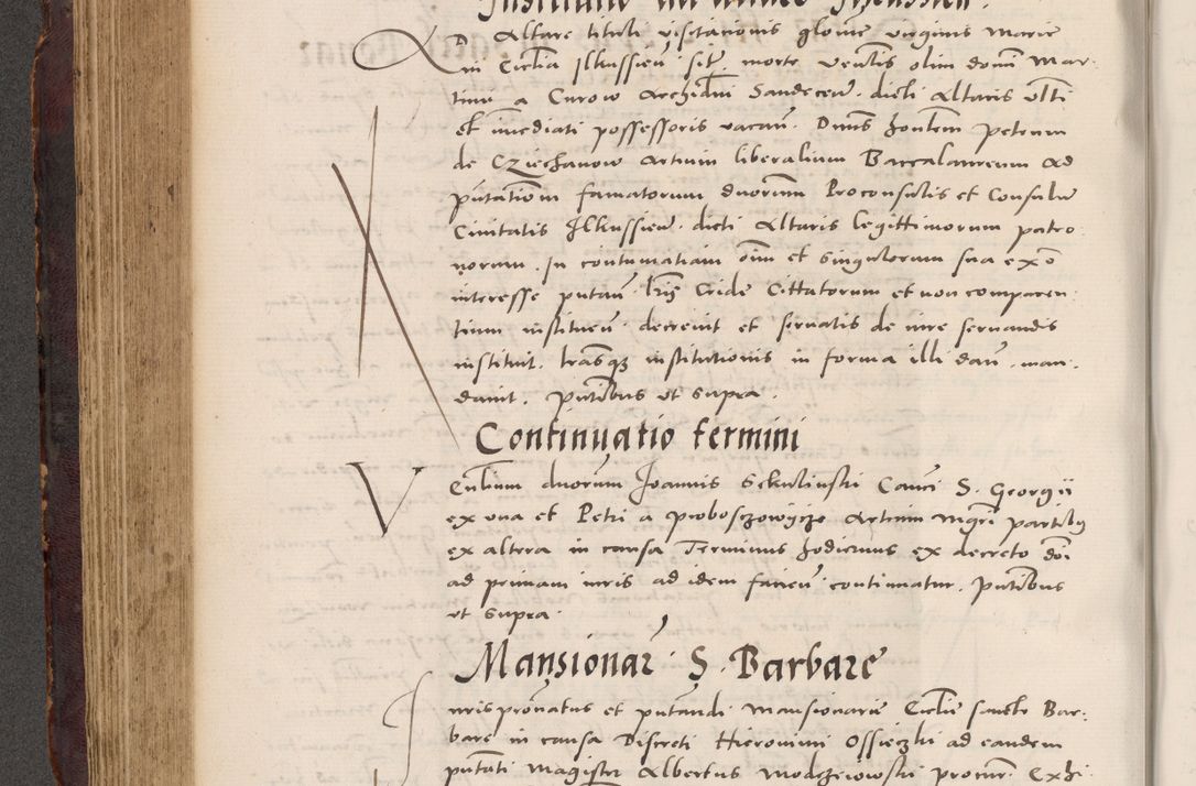 Zdjęcie nr 338 dla obiektu archiwalnego: Acta actorum causarum, sentenciarum tam diffinitivarum quam interloquutoriarum, decretorum, obligationum, quietationum et constitucionum procuratorum coram reverendo domino Bartholomeo Ganthkowski cancellario Gnesnensi, archidiacono et reverendissimi in Christo patris domini Andree Dei gratia episcopi Cracoviensis vicario in spiritualibus generali Cracoviensi ad annum Domini millesimum quingentesimum quingentesimum secundum, cuius indictio decima, pontificatus Julii pape tercii, annus tercius, foeliciter continuantur.