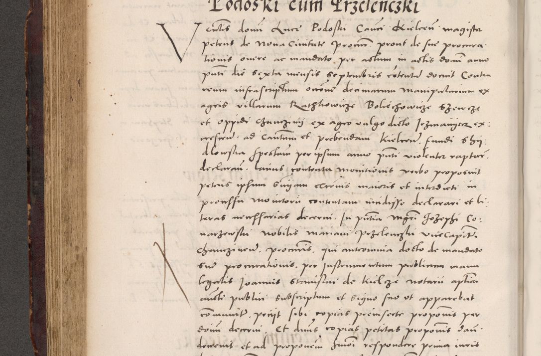Zdjęcie nr 334 dla obiektu archiwalnego: Acta actorum causarum, sentenciarum tam diffinitivarum quam interloquutoriarum, decretorum, obligationum, quietationum et constitucionum procuratorum coram reverendo domino Bartholomeo Ganthkowski cancellario Gnesnensi, archidiacono et reverendissimi in Christo patris domini Andree Dei gratia episcopi Cracoviensis vicario in spiritualibus generali Cracoviensi ad annum Domini millesimum quingentesimum quingentesimum secundum, cuius indictio decima, pontificatus Julii pape tercii, annus tercius, foeliciter continuantur.