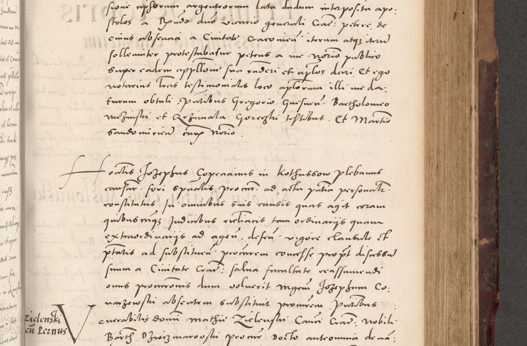Zdjęcie nr 331 dla obiektu archiwalnego: Acta actorum causarum, sentenciarum tam diffinitivarum quam interloquutoriarum, decretorum, obligationum, quietationum et constitucionum procuratorum coram reverendo domino Bartholomeo Ganthkowski cancellario Gnesnensi, archidiacono et reverendissimi in Christo patris domini Andree Dei gratia episcopi Cracoviensis vicario in spiritualibus generali Cracoviensi ad annum Domini millesimum quingentesimum quingentesimum secundum, cuius indictio decima, pontificatus Julii pape tercii, annus tercius, foeliciter continuantur.