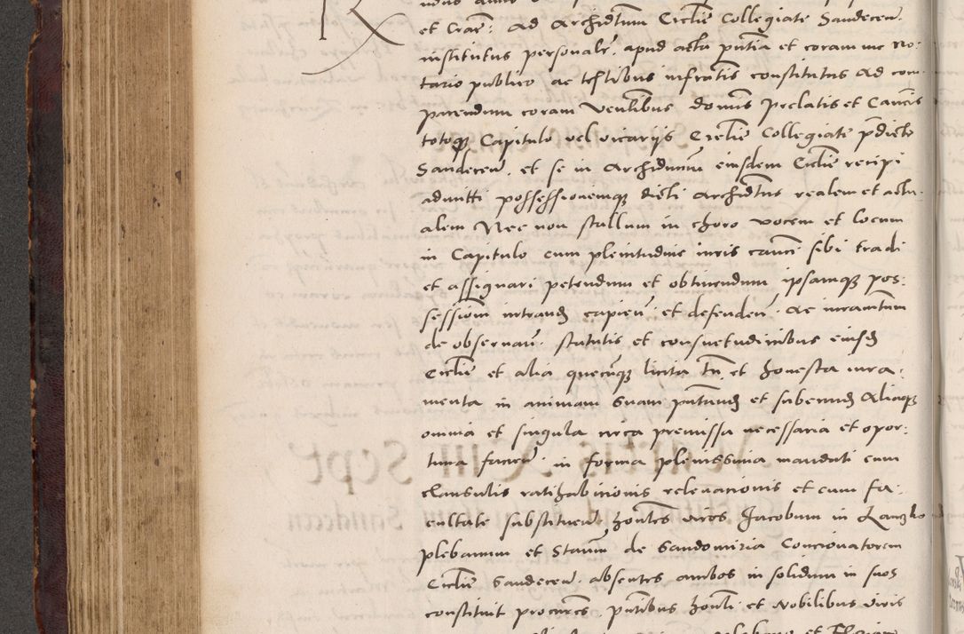 Zdjęcie nr 330 dla obiektu archiwalnego: Acta actorum causarum, sentenciarum tam diffinitivarum quam interloquutoriarum, decretorum, obligationum, quietationum et constitucionum procuratorum coram reverendo domino Bartholomeo Ganthkowski cancellario Gnesnensi, archidiacono et reverendissimi in Christo patris domini Andree Dei gratia episcopi Cracoviensis vicario in spiritualibus generali Cracoviensi ad annum Domini millesimum quingentesimum quingentesimum secundum, cuius indictio decima, pontificatus Julii pape tercii, annus tercius, foeliciter continuantur.