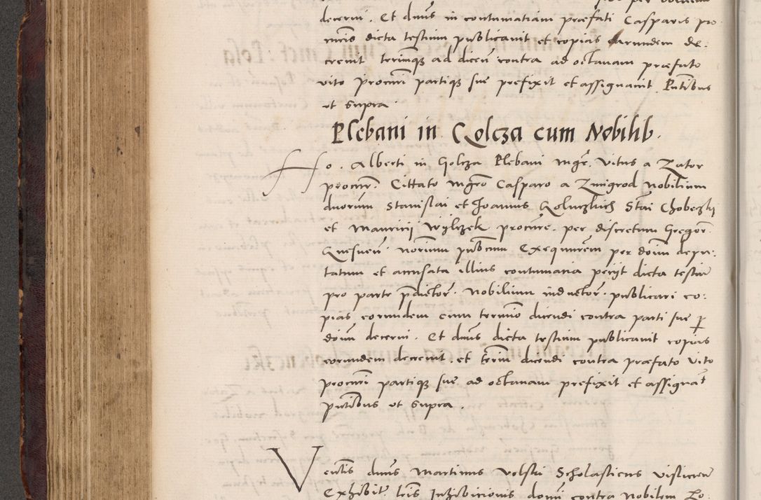Zdjęcie nr 326 dla obiektu archiwalnego: Acta actorum causarum, sentenciarum tam diffinitivarum quam interloquutoriarum, decretorum, obligationum, quietationum et constitucionum procuratorum coram reverendo domino Bartholomeo Ganthkowski cancellario Gnesnensi, archidiacono et reverendissimi in Christo patris domini Andree Dei gratia episcopi Cracoviensis vicario in spiritualibus generali Cracoviensi ad annum Domini millesimum quingentesimum quingentesimum secundum, cuius indictio decima, pontificatus Julii pape tercii, annus tercius, foeliciter continuantur.