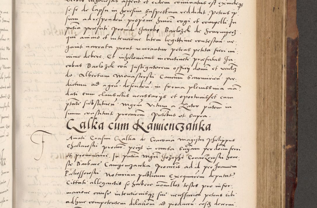 Zdjęcie nr 311 dla obiektu archiwalnego: Acta actorum causarum, sentenciarum tam diffinitivarum quam interloquutoriarum, decretorum, obligationum, quietationum et constitucionum procuratorum coram reverendo domino Bartholomeo Ganthkowski cancellario Gnesnensi, archidiacono et reverendissimi in Christo patris domini Andree Dei gratia episcopi Cracoviensis vicario in spiritualibus generali Cracoviensi ad annum Domini millesimum quingentesimum quingentesimum secundum, cuius indictio decima, pontificatus Julii pape tercii, annus tercius, foeliciter continuantur.