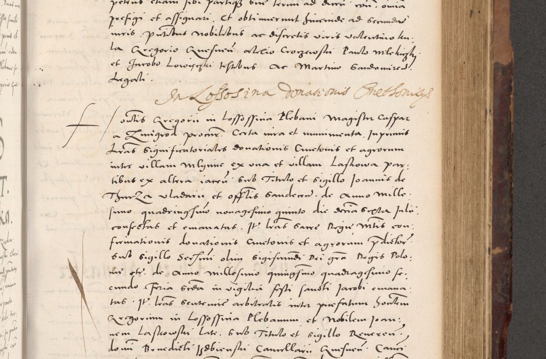 Zdjęcie nr 309 dla obiektu archiwalnego: Acta actorum causarum, sentenciarum tam diffinitivarum quam interloquutoriarum, decretorum, obligationum, quietationum et constitucionum procuratorum coram reverendo domino Bartholomeo Ganthkowski cancellario Gnesnensi, archidiacono et reverendissimi in Christo patris domini Andree Dei gratia episcopi Cracoviensis vicario in spiritualibus generali Cracoviensi ad annum Domini millesimum quingentesimum quingentesimum secundum, cuius indictio decima, pontificatus Julii pape tercii, annus tercius, foeliciter continuantur.