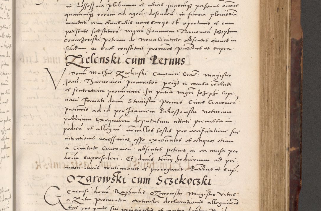 Zdjęcie nr 305 dla obiektu archiwalnego: Acta actorum causarum, sentenciarum tam diffinitivarum quam interloquutoriarum, decretorum, obligationum, quietationum et constitucionum procuratorum coram reverendo domino Bartholomeo Ganthkowski cancellario Gnesnensi, archidiacono et reverendissimi in Christo patris domini Andree Dei gratia episcopi Cracoviensis vicario in spiritualibus generali Cracoviensi ad annum Domini millesimum quingentesimum quingentesimum secundum, cuius indictio decima, pontificatus Julii pape tercii, annus tercius, foeliciter continuantur.