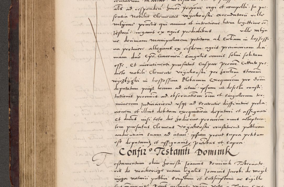 Zdjęcie nr 304 dla obiektu archiwalnego: Acta actorum causarum, sentenciarum tam diffinitivarum quam interloquutoriarum, decretorum, obligationum, quietationum et constitucionum procuratorum coram reverendo domino Bartholomeo Ganthkowski cancellario Gnesnensi, archidiacono et reverendissimi in Christo patris domini Andree Dei gratia episcopi Cracoviensis vicario in spiritualibus generali Cracoviensi ad annum Domini millesimum quingentesimum quingentesimum secundum, cuius indictio decima, pontificatus Julii pape tercii, annus tercius, foeliciter continuantur.
