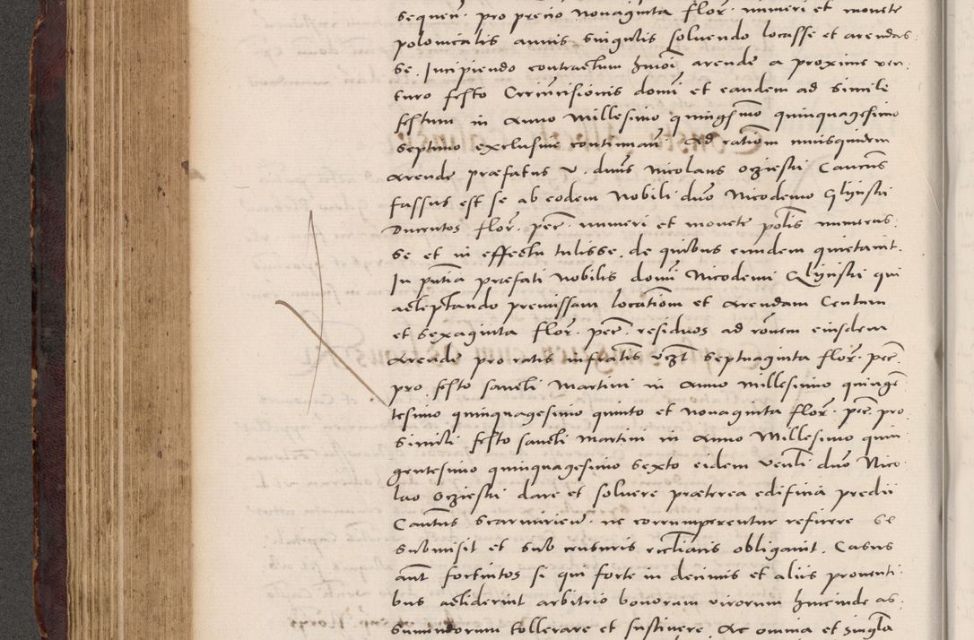 Zdjęcie nr 302 dla obiektu archiwalnego: Acta actorum causarum, sentenciarum tam diffinitivarum quam interloquutoriarum, decretorum, obligationum, quietationum et constitucionum procuratorum coram reverendo domino Bartholomeo Ganthkowski cancellario Gnesnensi, archidiacono et reverendissimi in Christo patris domini Andree Dei gratia episcopi Cracoviensis vicario in spiritualibus generali Cracoviensi ad annum Domini millesimum quingentesimum quingentesimum secundum, cuius indictio decima, pontificatus Julii pape tercii, annus tercius, foeliciter continuantur.