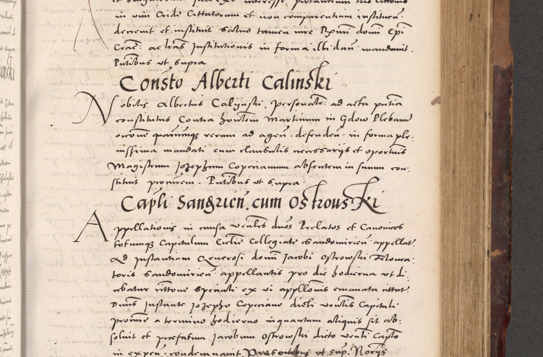 Zdjęcie nr 301 dla obiektu archiwalnego: Acta actorum causarum, sentenciarum tam diffinitivarum quam interloquutoriarum, decretorum, obligationum, quietationum et constitucionum procuratorum coram reverendo domino Bartholomeo Ganthkowski cancellario Gnesnensi, archidiacono et reverendissimi in Christo patris domini Andree Dei gratia episcopi Cracoviensis vicario in spiritualibus generali Cracoviensi ad annum Domini millesimum quingentesimum quingentesimum secundum, cuius indictio decima, pontificatus Julii pape tercii, annus tercius, foeliciter continuantur.