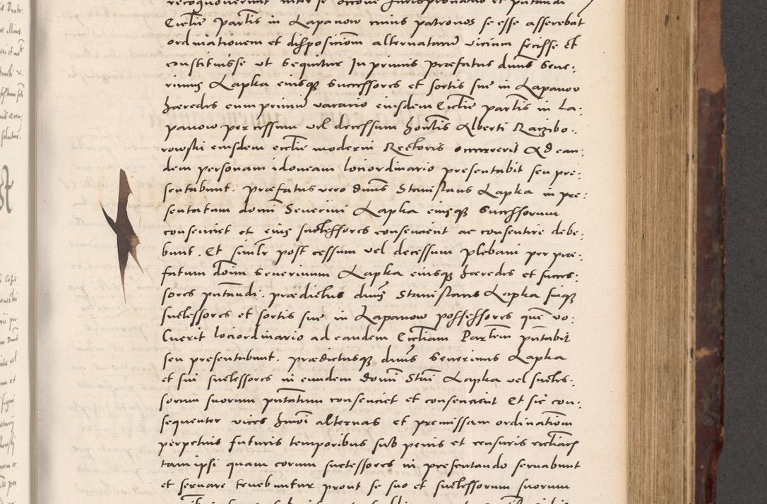 Zdjęcie nr 283 dla obiektu archiwalnego: Acta actorum causarum, sentenciarum tam diffinitivarum quam interloquutoriarum, decretorum, obligationum, quietationum et constitucionum procuratorum coram reverendo domino Bartholomeo Ganthkowski cancellario Gnesnensi, archidiacono et reverendissimi in Christo patris domini Andree Dei gratia episcopi Cracoviensis vicario in spiritualibus generali Cracoviensi ad annum Domini millesimum quingentesimum quingentesimum secundum, cuius indictio decima, pontificatus Julii pape tercii, annus tercius, foeliciter continuantur.