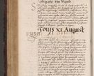Zdjęcie nr 282 dla obiektu archiwalnego: Acta actorum causarum, sentenciarum tam diffinitivarum quam interloquutoriarum, decretorum, obligationum, quietationum et constitucionum procuratorum coram reverendo domino Bartholomeo Ganthkowski cancellario Gnesnensi, archidiacono et reverendissimi in Christo patris domini Andree Dei gratia episcopi Cracoviensis vicario in spiritualibus generali Cracoviensi ad annum Domini millesimum quingentesimum quingentesimum secundum, cuius indictio decima, pontificatus Julii pape tercii, annus tercius, foeliciter continuantur.