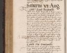Zdjęcie nr 280 dla obiektu archiwalnego: Acta actorum causarum, sentenciarum tam diffinitivarum quam interloquutoriarum, decretorum, obligationum, quietationum et constitucionum procuratorum coram reverendo domino Bartholomeo Ganthkowski cancellario Gnesnensi, archidiacono et reverendissimi in Christo patris domini Andree Dei gratia episcopi Cracoviensis vicario in spiritualibus generali Cracoviensi ad annum Domini millesimum quingentesimum quingentesimum secundum, cuius indictio decima, pontificatus Julii pape tercii, annus tercius, foeliciter continuantur.