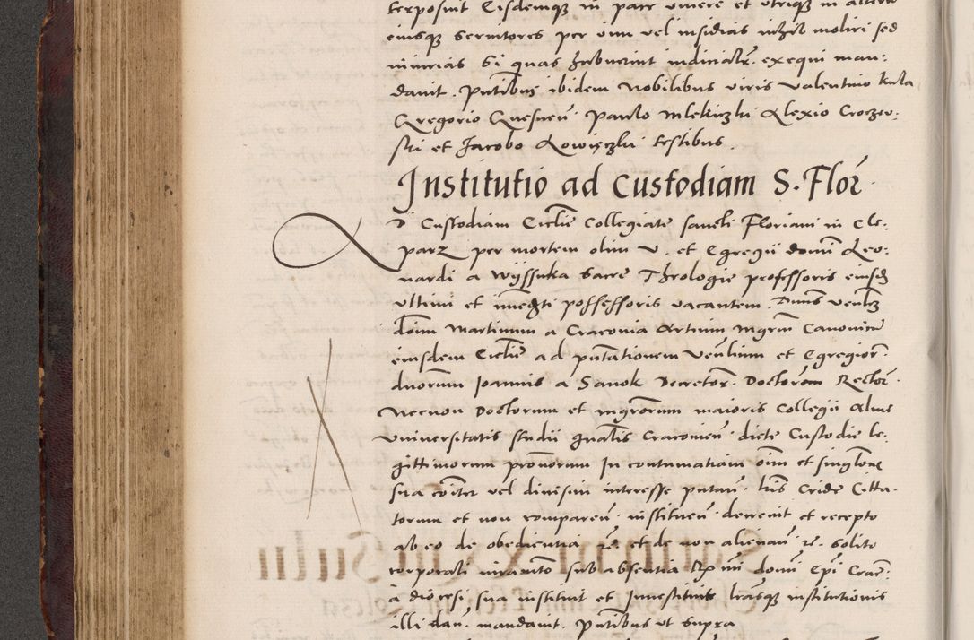 Zdjęcie nr 270 dla obiektu archiwalnego: Acta actorum causarum, sentenciarum tam diffinitivarum quam interloquutoriarum, decretorum, obligationum, quietationum et constitucionum procuratorum coram reverendo domino Bartholomeo Ganthkowski cancellario Gnesnensi, archidiacono et reverendissimi in Christo patris domini Andree Dei gratia episcopi Cracoviensis vicario in spiritualibus generali Cracoviensi ad annum Domini millesimum quingentesimum quingentesimum secundum, cuius indictio decima, pontificatus Julii pape tercii, annus tercius, foeliciter continuantur.