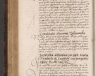 Zdjęcie nr 266 dla obiektu archiwalnego: Acta actorum causarum, sentenciarum tam diffinitivarum quam interloquutoriarum, decretorum, obligationum, quietationum et constitucionum procuratorum coram reverendo domino Bartholomeo Ganthkowski cancellario Gnesnensi, archidiacono et reverendissimi in Christo patris domini Andree Dei gratia episcopi Cracoviensis vicario in spiritualibus generali Cracoviensi ad annum Domini millesimum quingentesimum quingentesimum secundum, cuius indictio decima, pontificatus Julii pape tercii, annus tercius, foeliciter continuantur.