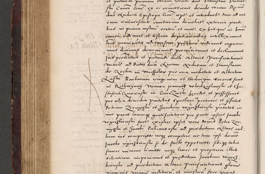 Zdjęcie nr 260 dla obiektu archiwalnego: Acta actorum causarum, sentenciarum tam diffinitivarum quam interloquutoriarum, decretorum, obligationum, quietationum et constitucionum procuratorum coram reverendo domino Bartholomeo Ganthkowski cancellario Gnesnensi, archidiacono et reverendissimi in Christo patris domini Andree Dei gratia episcopi Cracoviensis vicario in spiritualibus generali Cracoviensi ad annum Domini millesimum quingentesimum quingentesimum secundum, cuius indictio decima, pontificatus Julii pape tercii, annus tercius, foeliciter continuantur.