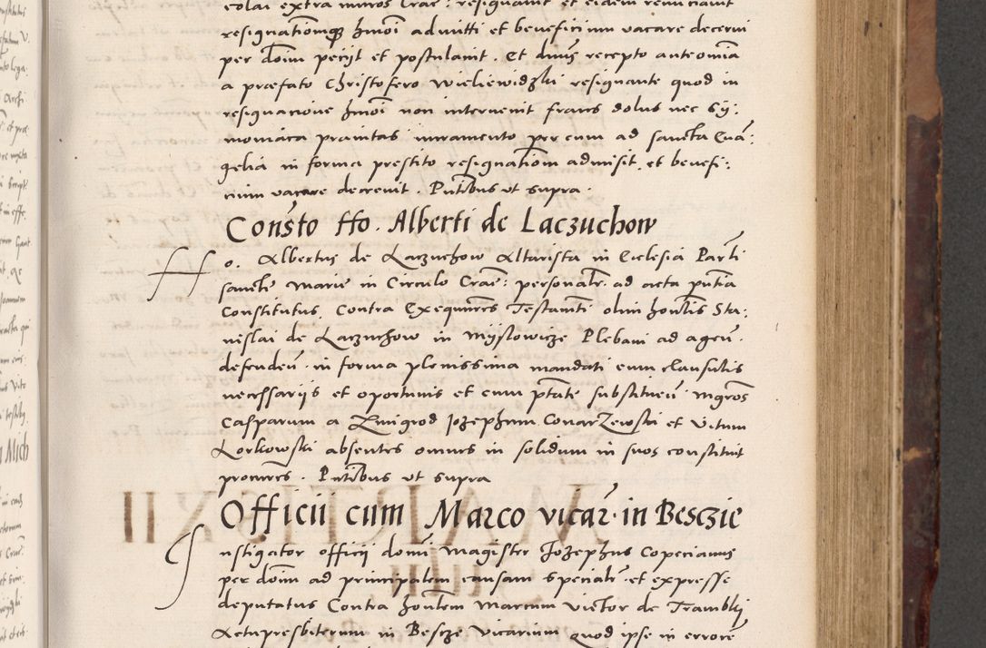 Zdjęcie nr 249 dla obiektu archiwalnego: Acta actorum causarum, sentenciarum tam diffinitivarum quam interloquutoriarum, decretorum, obligationum, quietationum et constitucionum procuratorum coram reverendo domino Bartholomeo Ganthkowski cancellario Gnesnensi, archidiacono et reverendissimi in Christo patris domini Andree Dei gratia episcopi Cracoviensis vicario in spiritualibus generali Cracoviensi ad annum Domini millesimum quingentesimum quingentesimum secundum, cuius indictio decima, pontificatus Julii pape tercii, annus tercius, foeliciter continuantur.
