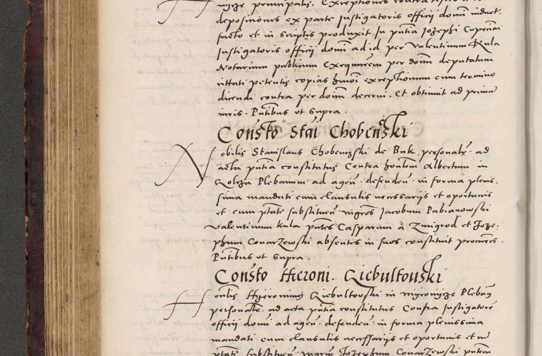 Zdjęcie nr 244 dla obiektu archiwalnego: Acta actorum causarum, sentenciarum tam diffinitivarum quam interloquutoriarum, decretorum, obligationum, quietationum et constitucionum procuratorum coram reverendo domino Bartholomeo Ganthkowski cancellario Gnesnensi, archidiacono et reverendissimi in Christo patris domini Andree Dei gratia episcopi Cracoviensis vicario in spiritualibus generali Cracoviensi ad annum Domini millesimum quingentesimum quingentesimum secundum, cuius indictio decima, pontificatus Julii pape tercii, annus tercius, foeliciter continuantur.
