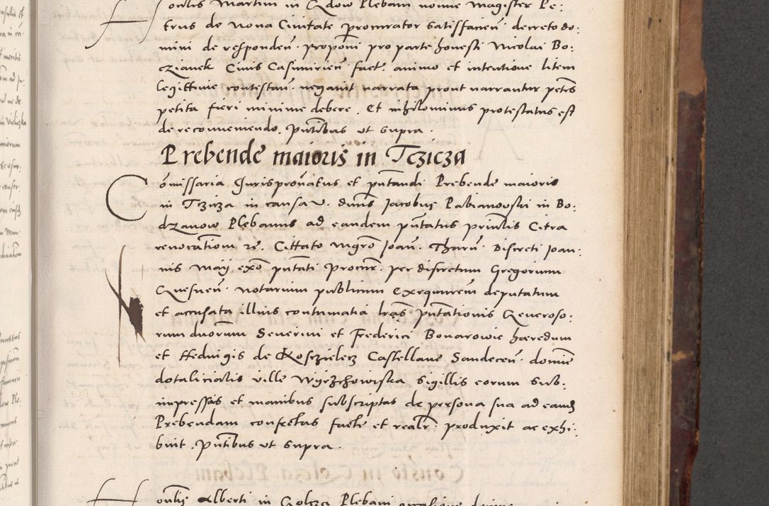 Zdjęcie nr 241 dla obiektu archiwalnego: Acta actorum causarum, sentenciarum tam diffinitivarum quam interloquutoriarum, decretorum, obligationum, quietationum et constitucionum procuratorum coram reverendo domino Bartholomeo Ganthkowski cancellario Gnesnensi, archidiacono et reverendissimi in Christo patris domini Andree Dei gratia episcopi Cracoviensis vicario in spiritualibus generali Cracoviensi ad annum Domini millesimum quingentesimum quingentesimum secundum, cuius indictio decima, pontificatus Julii pape tercii, annus tercius, foeliciter continuantur.