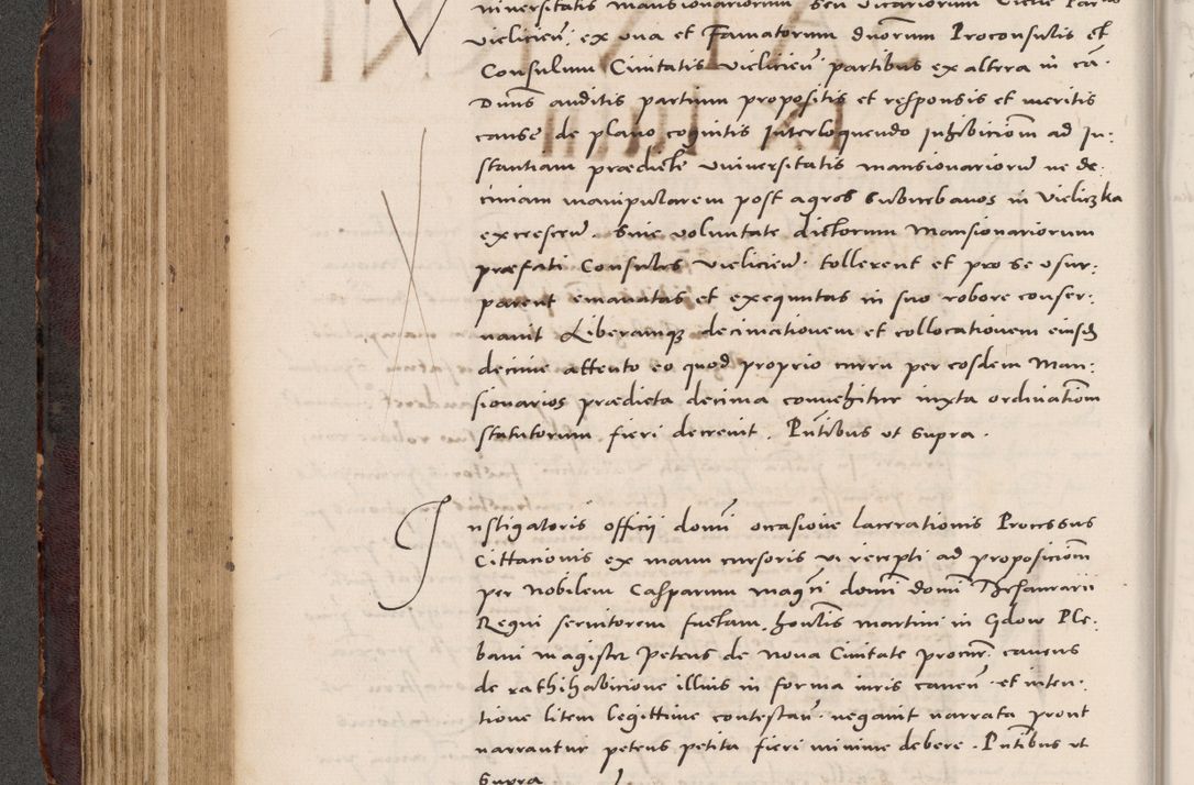 Zdjęcie nr 240 dla obiektu archiwalnego: Acta actorum causarum, sentenciarum tam diffinitivarum quam interloquutoriarum, decretorum, obligationum, quietationum et constitucionum procuratorum coram reverendo domino Bartholomeo Ganthkowski cancellario Gnesnensi, archidiacono et reverendissimi in Christo patris domini Andree Dei gratia episcopi Cracoviensis vicario in spiritualibus generali Cracoviensi ad annum Domini millesimum quingentesimum quingentesimum secundum, cuius indictio decima, pontificatus Julii pape tercii, annus tercius, foeliciter continuantur.