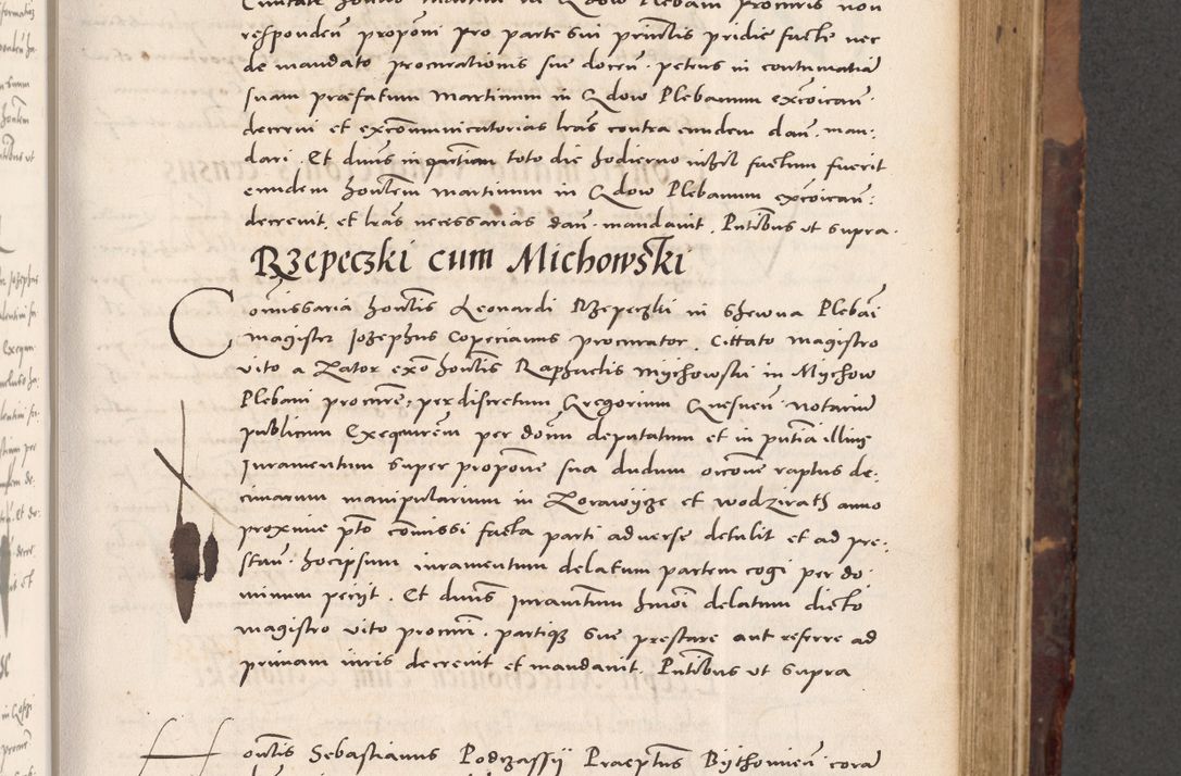 Zdjęcie nr 237 dla obiektu archiwalnego: Acta actorum causarum, sentenciarum tam diffinitivarum quam interloquutoriarum, decretorum, obligationum, quietationum et constitucionum procuratorum coram reverendo domino Bartholomeo Ganthkowski cancellario Gnesnensi, archidiacono et reverendissimi in Christo patris domini Andree Dei gratia episcopi Cracoviensis vicario in spiritualibus generali Cracoviensi ad annum Domini millesimum quingentesimum quingentesimum secundum, cuius indictio decima, pontificatus Julii pape tercii, annus tercius, foeliciter continuantur.