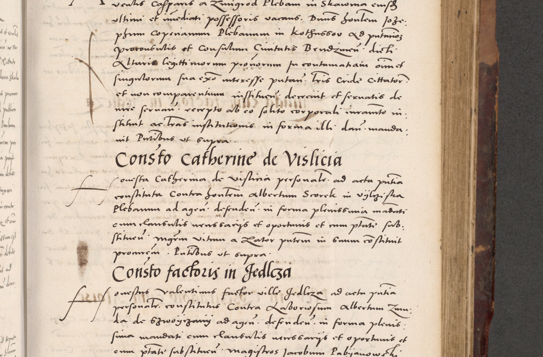 Zdjęcie nr 235 dla obiektu archiwalnego: Acta actorum causarum, sentenciarum tam diffinitivarum quam interloquutoriarum, decretorum, obligationum, quietationum et constitucionum procuratorum coram reverendo domino Bartholomeo Ganthkowski cancellario Gnesnensi, archidiacono et reverendissimi in Christo patris domini Andree Dei gratia episcopi Cracoviensis vicario in spiritualibus generali Cracoviensi ad annum Domini millesimum quingentesimum quingentesimum secundum, cuius indictio decima, pontificatus Julii pape tercii, annus tercius, foeliciter continuantur.