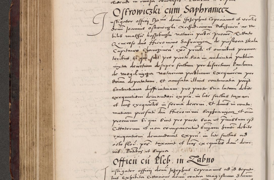Zdjęcie nr 234 dla obiektu archiwalnego: Acta actorum causarum, sentenciarum tam diffinitivarum quam interloquutoriarum, decretorum, obligationum, quietationum et constitucionum procuratorum coram reverendo domino Bartholomeo Ganthkowski cancellario Gnesnensi, archidiacono et reverendissimi in Christo patris domini Andree Dei gratia episcopi Cracoviensis vicario in spiritualibus generali Cracoviensi ad annum Domini millesimum quingentesimum quingentesimum secundum, cuius indictio decima, pontificatus Julii pape tercii, annus tercius, foeliciter continuantur.